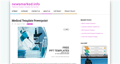 Desktop Screenshot of newsmarked.info