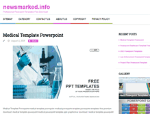 Tablet Screenshot of newsmarked.info